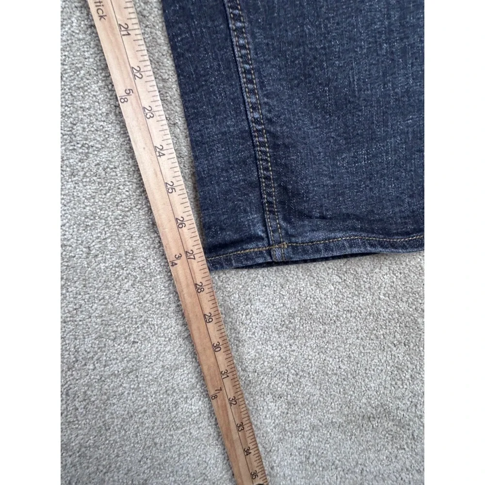 Banana Republic Mens Straight Leg Dark Wash Denim‎ Jeans 31W 30L 1541